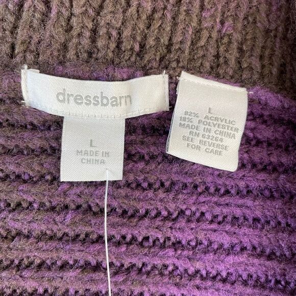 NWT Dress Barn Cardigan Sweater Size L - Picture 7 of 10